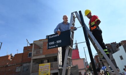 Rodríguez Larreta anunció la apertura de la calle Guevara en el Playón de Chacarita