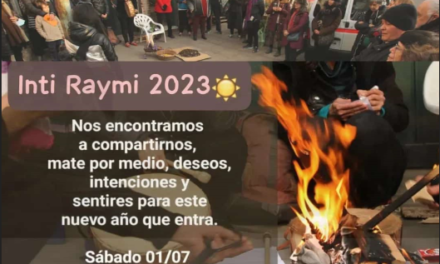 La Asociación Civil Llantén convoca a su festejo de Inti Raymi 2023