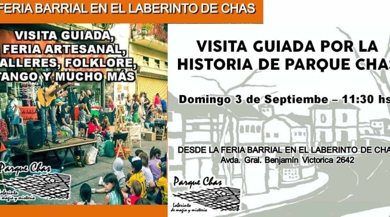 “El Laberinto de Chas” tendrá su Edición 2023 de la Feria de Artesanos y Emprendedores
