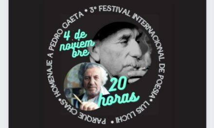 Tercera edición del Festival de Poesía “FIP Parque Chas Luis Luchi”