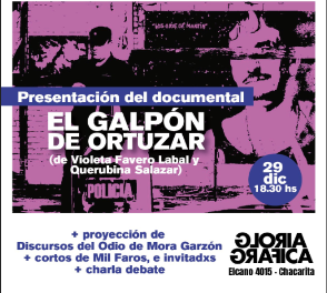 Presentación del documental “El Galpón de Ortuzar” en Chacarita