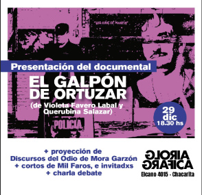 Presentación del documental “El Galpón de Ortuzar” en Chacarita