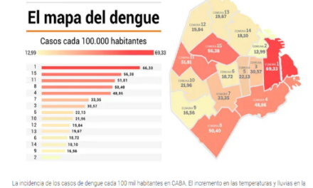 El mapa del dengue en la Ciudad de Buenos Aires: cuáles son los barrios más afectados
