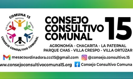 Reuniones de comisiones del Consejo Consultivo Comunal de la Comuna 15