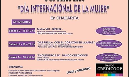 Actividades por el Día Internacional de la Mujer en Chacarita
