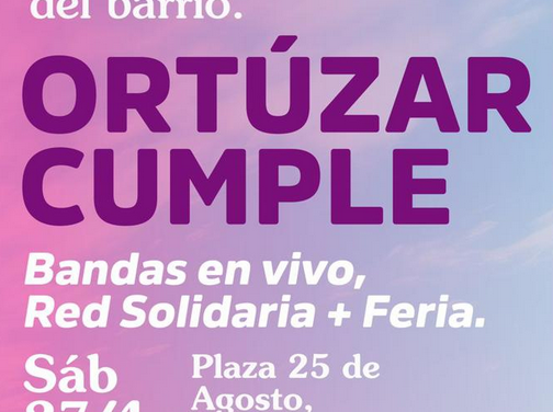 Villa Ortúzar festeja su cumpleaños 162