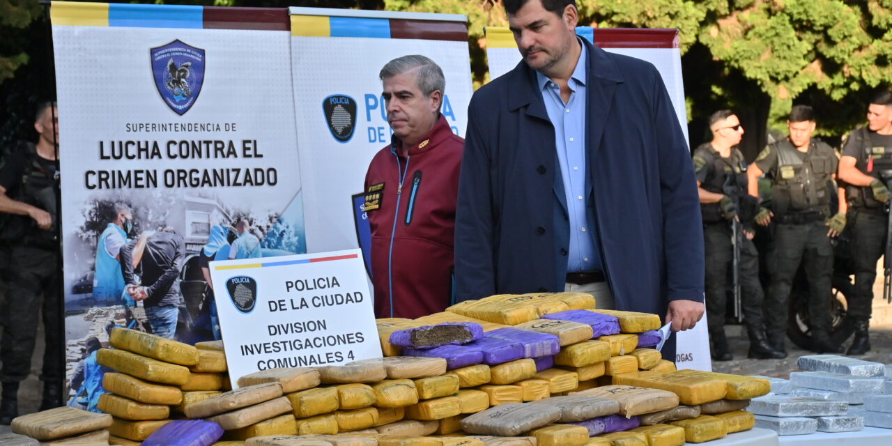 “La droga que incautamos se quema, se destruye y no vuelve a las calles”