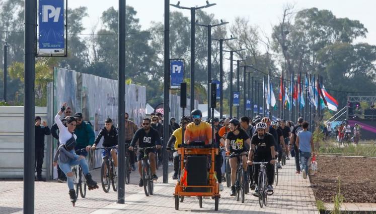 El Parque de Innovación inauguró su espacio público