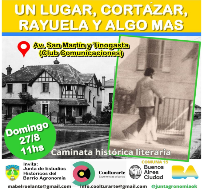 Caminata histórica literaria en Agronomía
