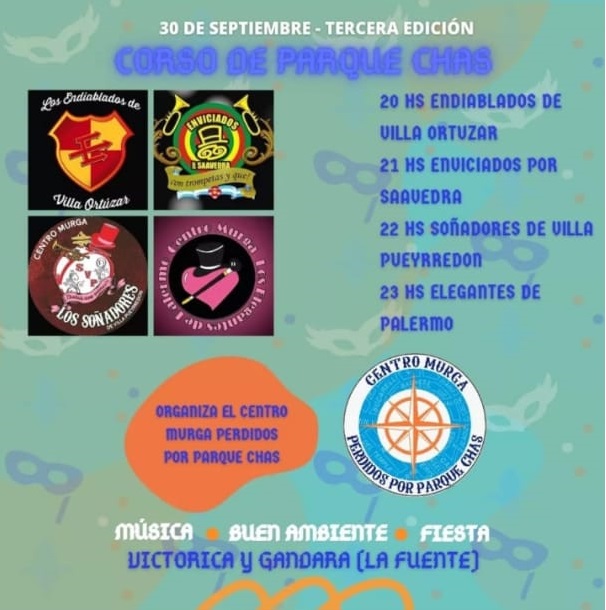 Vuelve el Corso a Parque Chas