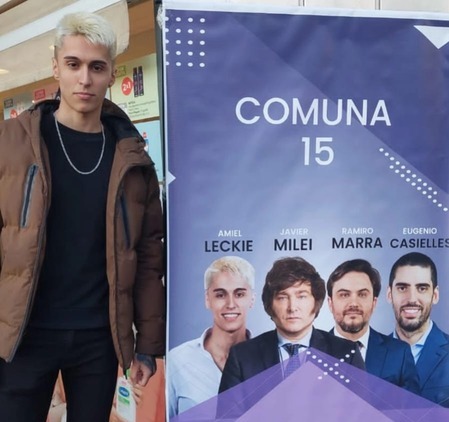 Entrevistas a candidatas y candidatos a Presidente de la Junta Comunal 15- Amiel Leckie (La Libertad Avanza)