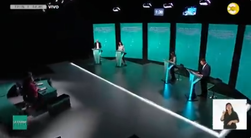 Se realizó el debate de las candidatas y los candidatos a Presidente de la Comuna 15 en el Canal de la Ciudad