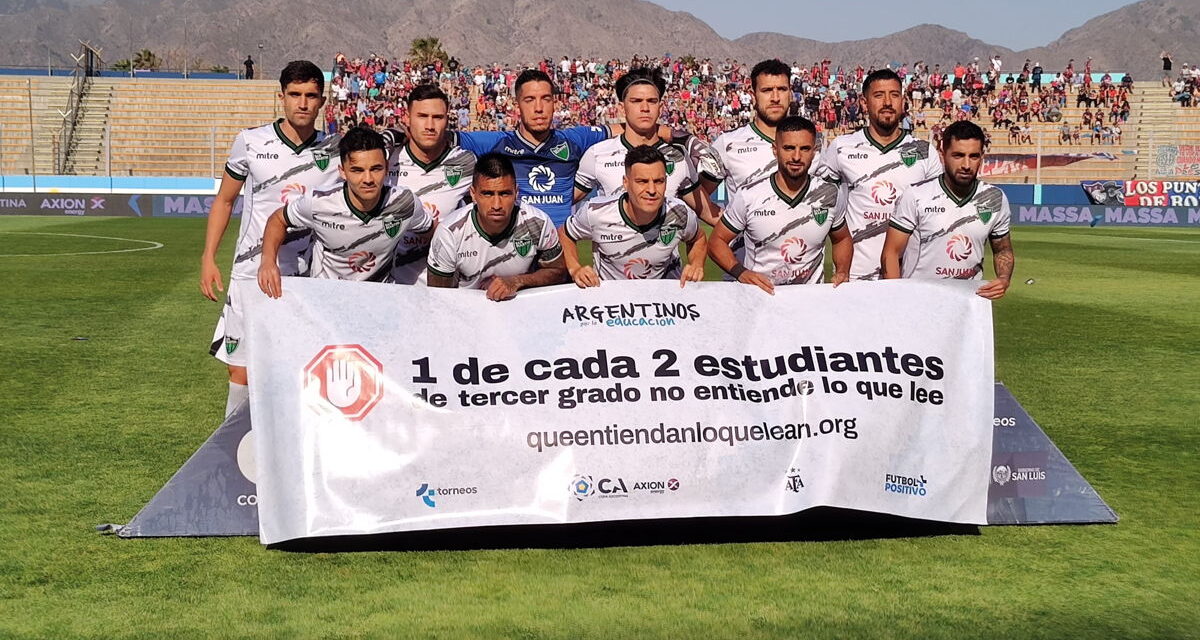 El fútbol también habla del problema de la alfabetización