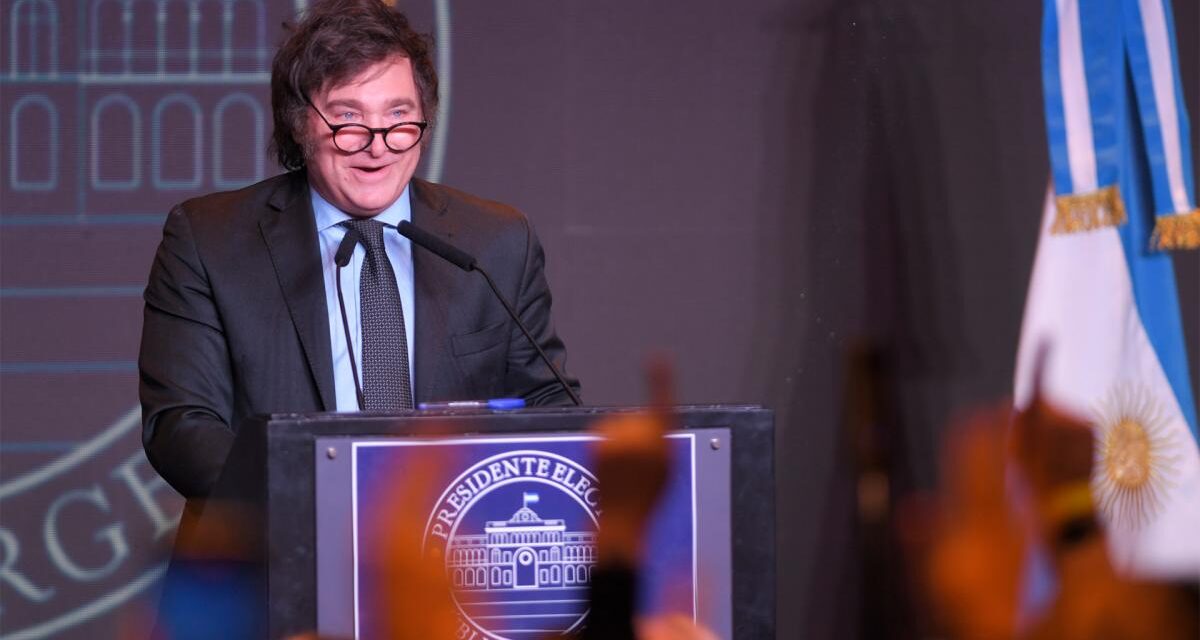 Milei ganó el balotaje con el 55% de los votos