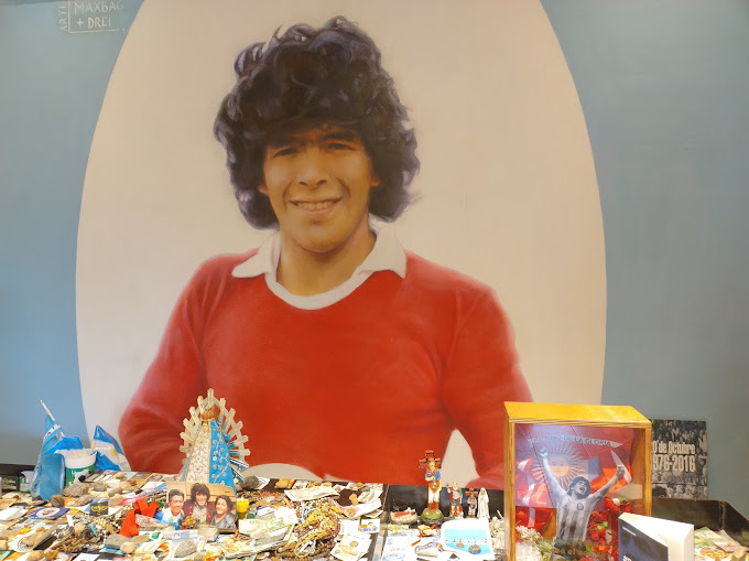 Se conmemoró el 63° aniversario del nacimiento de Diego Armando Maradona