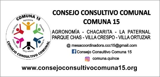 Asamblea 140 del Consejo Consultivo Comunal de la Comuna 15