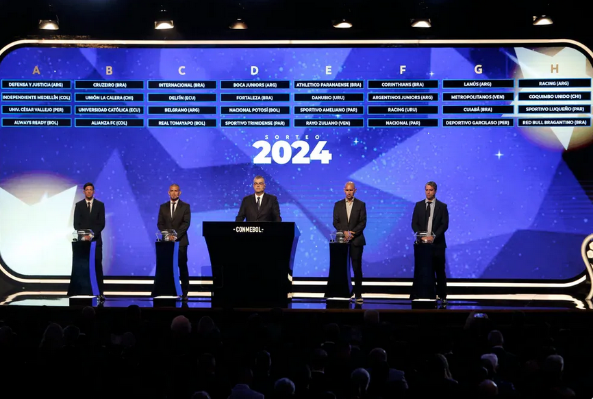 Se sortearon los grupos de la Copa Sudamericana 2024