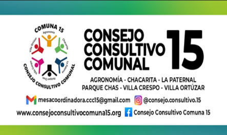 Reunión de la Comisión de Seguridad y DDHH del Consejo Consultivo Comunal de la Comuna 15