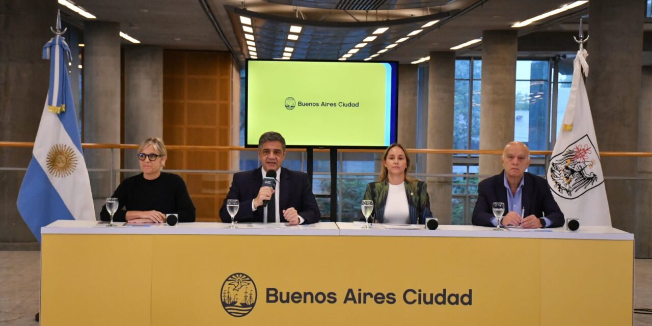 Jorge Macri anunció la ayuda escolar para chicos de escuelas privadas subvencionadas