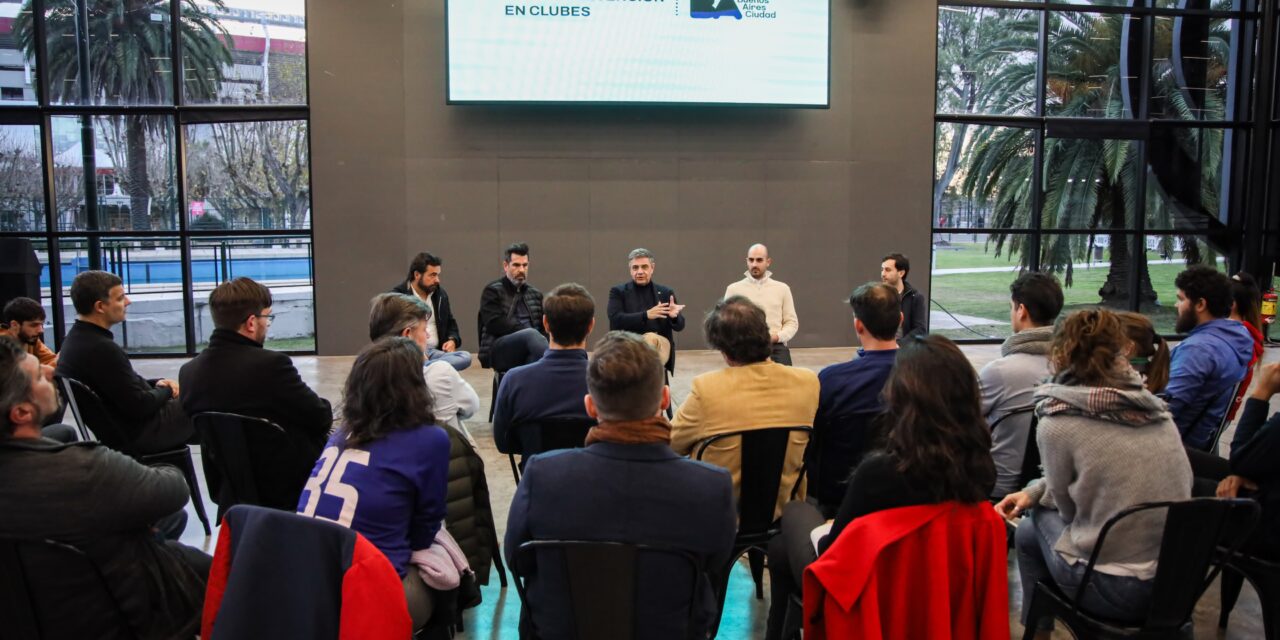 La Ciudad anunció un plan para prevenir adicciones en chicos a través de los clubes