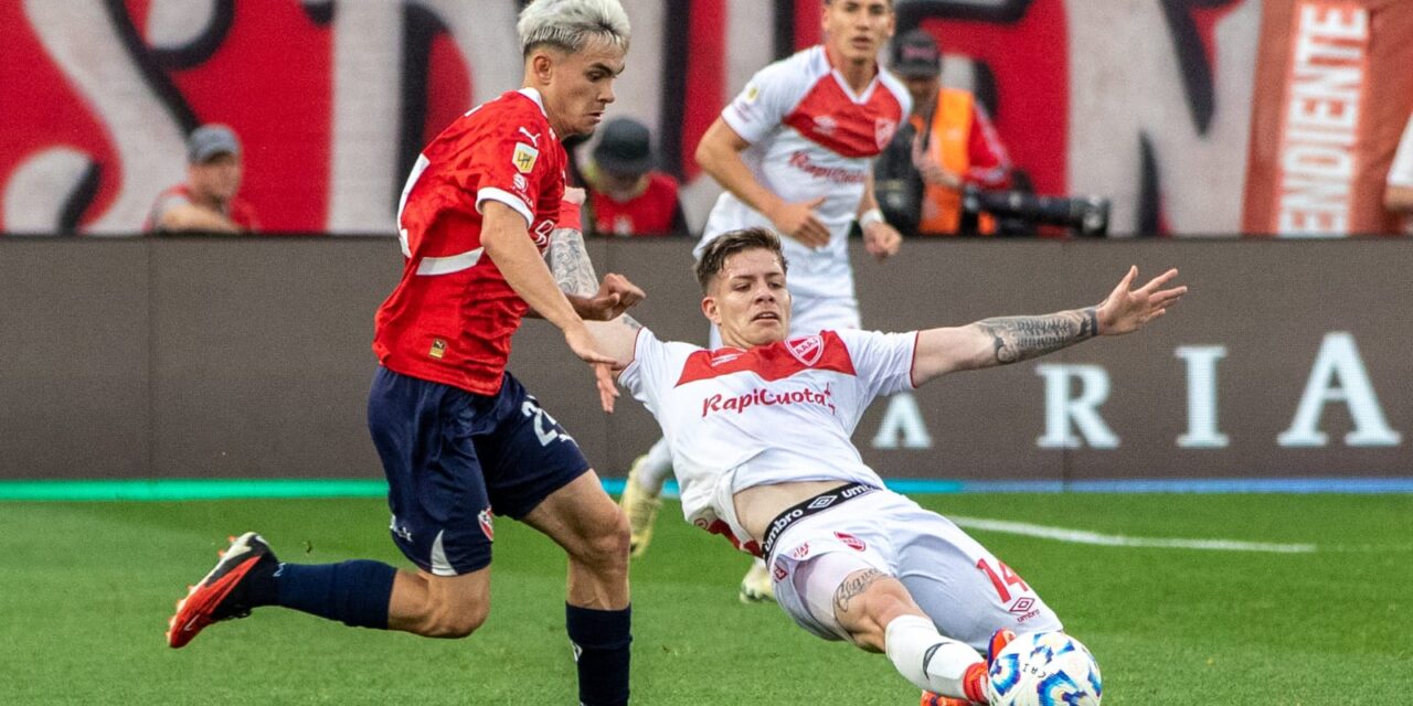 Argentinos igualó con Independiente en Avellaneda en un partido parejo