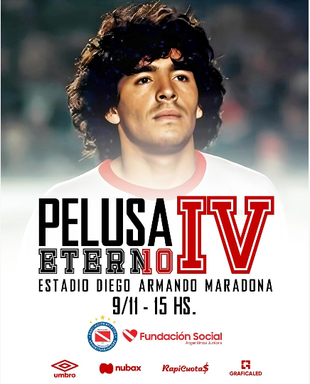 Nueva edición de Pelusa Eterno en Argentinos Juniors