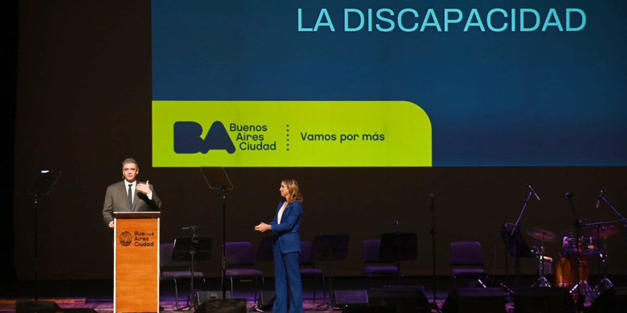 Jorge Macri y Clara Muzzio presentaron el primer Plan de Discapacidad para generar más inclusión y puestos de trabajo